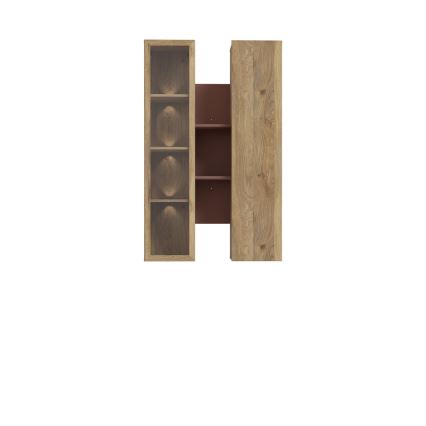 INAR Wall-Mounted Shelf Oak/Brown