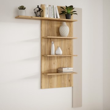 INAR Wall Shelf, Oak/Beige