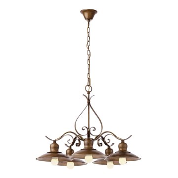 INCANTI 02-761 - Chandelier on a chain LENA 5xE27/42W/230V