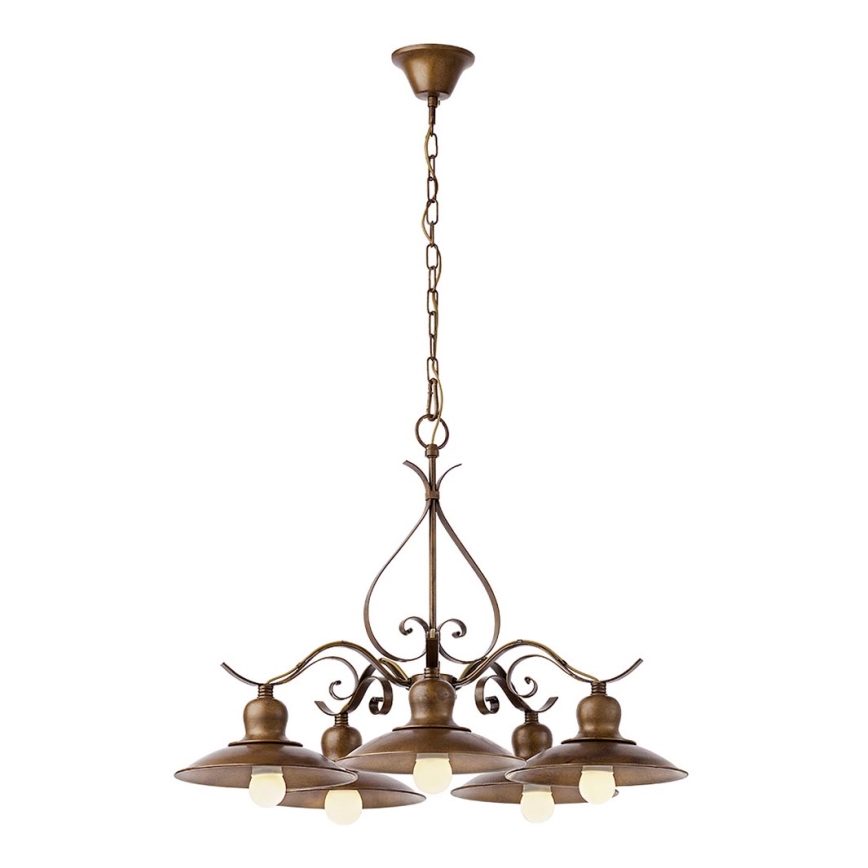 INCANTI 02-761 - Chandelier on a chain LENA 5xE27/42W/230V