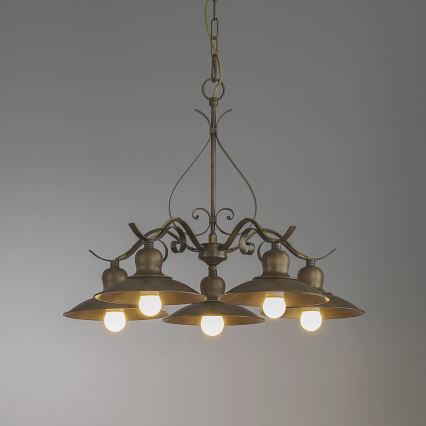 INCANTI 02-761 - Chandelier on a chain LENA 5xE27/42W/230V