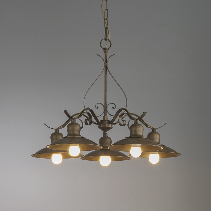 INCANTI 02-761 - Chandelier on a chain LENA 5xE27/42W/230V