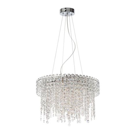 Incanti ITV PR6 10 60 - Crystal chandelier on a string TREVI 6xGU10/50W/230V