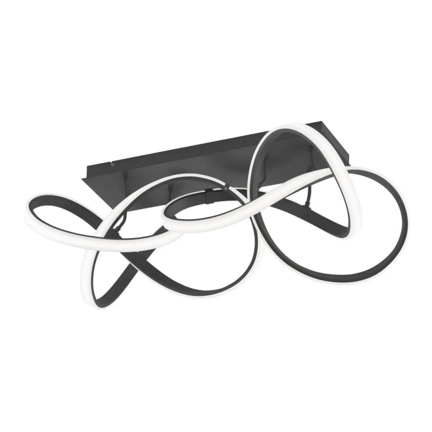 INDIGO LED Dimmable Ceiling Light LED/64W/230V, Black