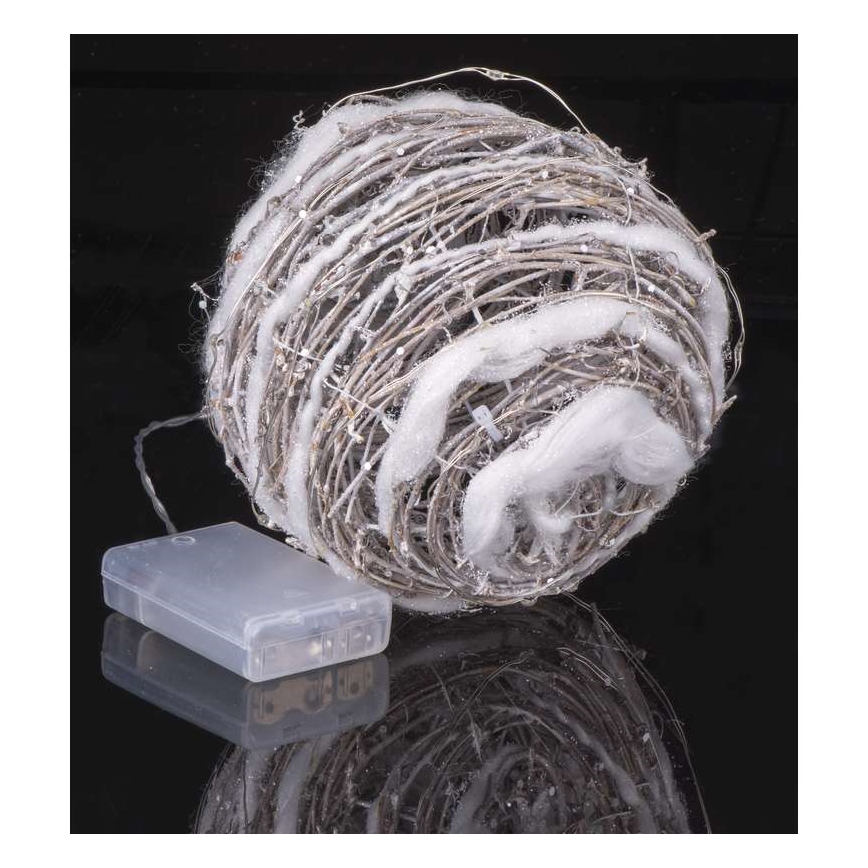 Indoor Christmas decoration IP20 XMAS 20xLED/2W/4,5V
