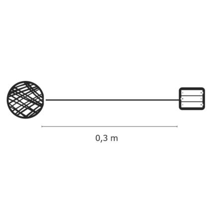 Indoor Christmas decoration IP20 XMAS 20xLED/2W/4,5V