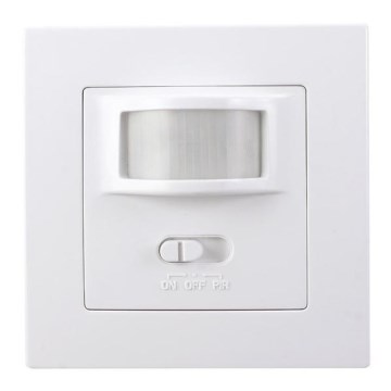 Indoor PIR motion sensor into a switch box white
