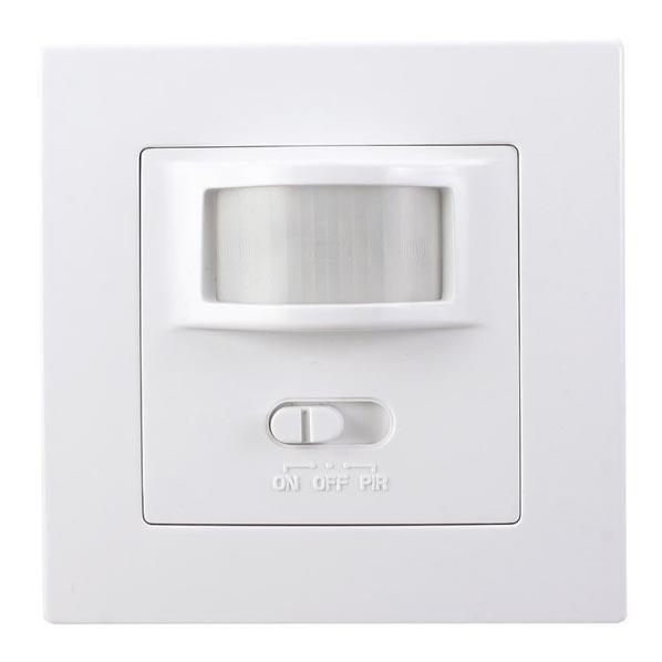 Indoor PIR motion sensor into a switch box white