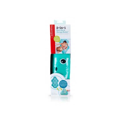Infantino - Anti-slip bath mat 2in1 turtle