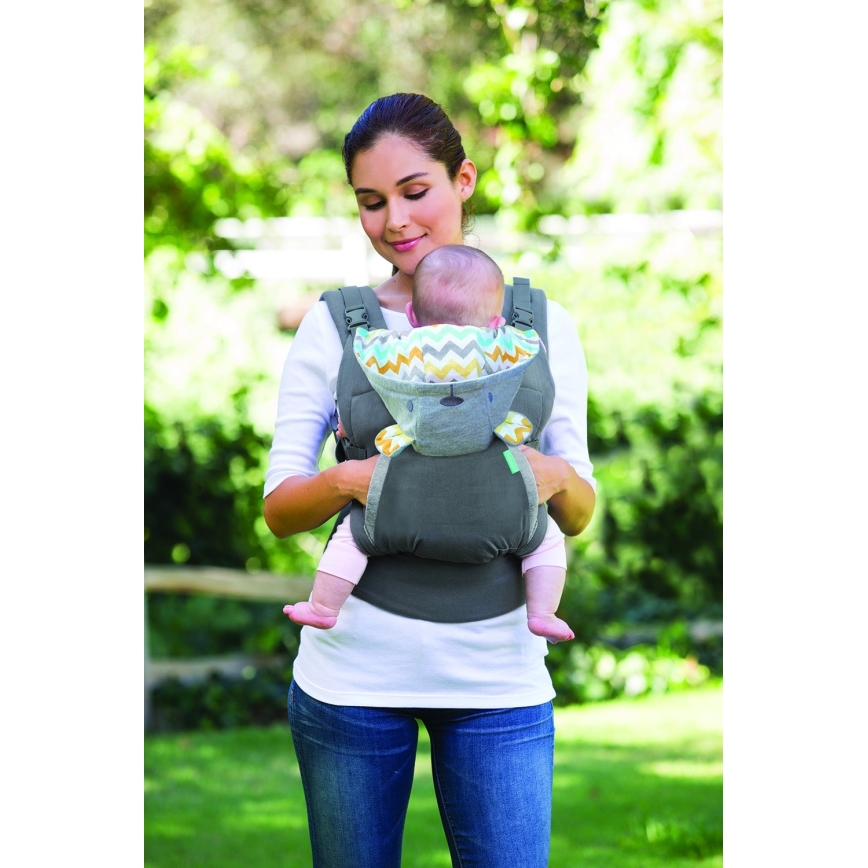 Infantino - Baby carrier CUDDLE UP green