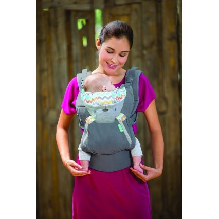 Infantino - Baby carrier CUDDLE UP green