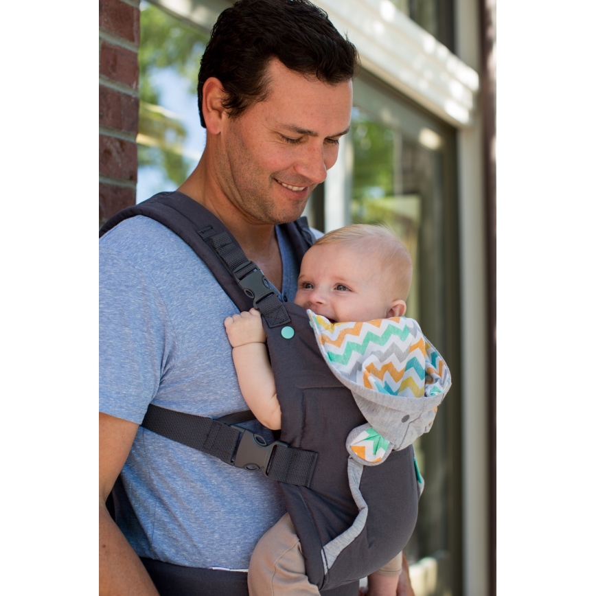 Infantino - Baby carrier CUDDLE UP green