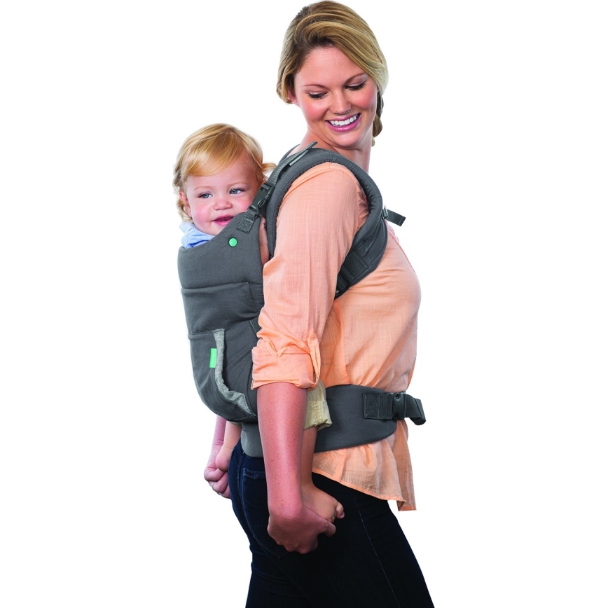 Infantino - Baby carrier CUDDLE UP green