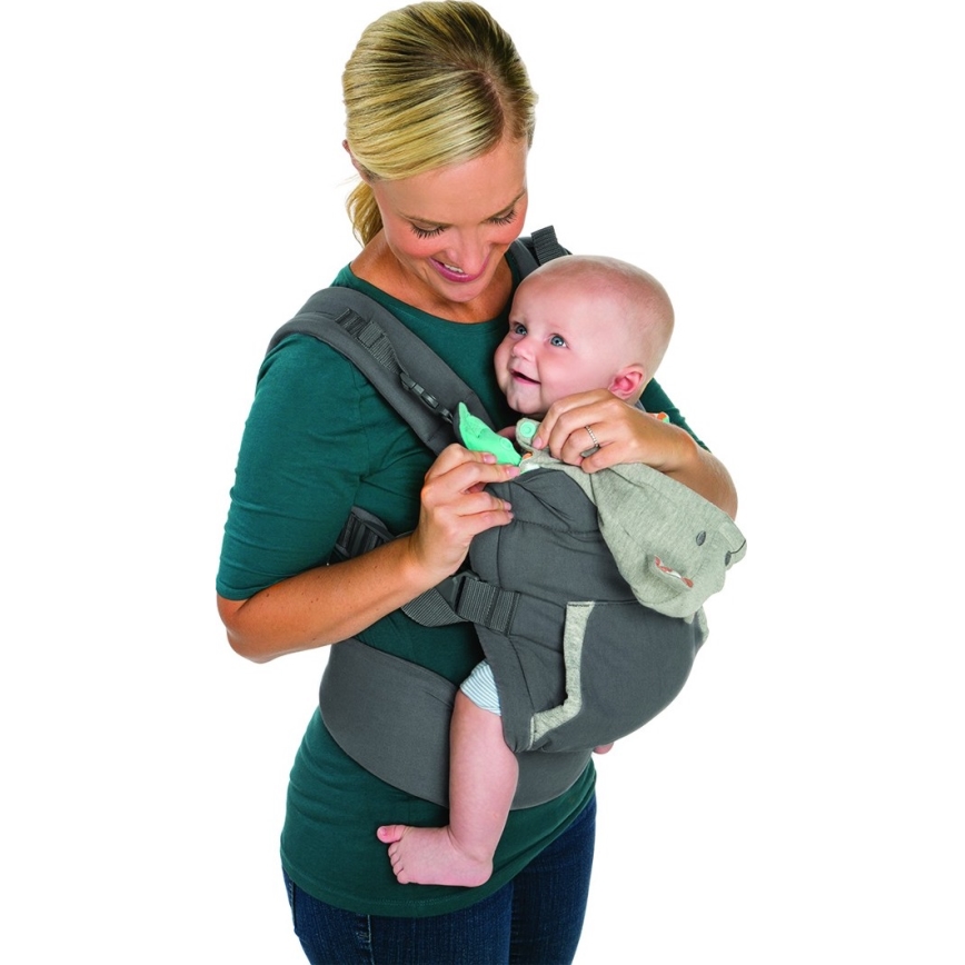 Infantino - Baby carrier CUDDLE UP green