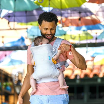 Infantino - Baby carrier FLIP 4in1 light grey