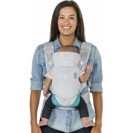 Infantino - Baby carrier FLIP 4in1 light grey