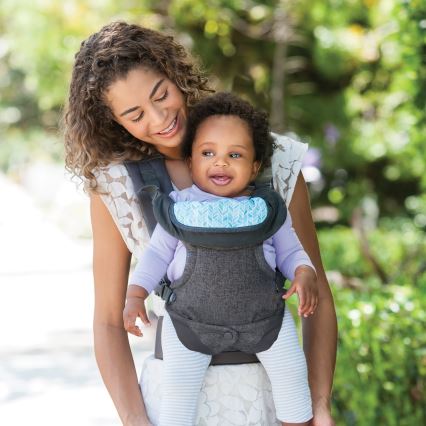 Infantino - Baby carrier FLIP ADVANCED 4in1 dark grey