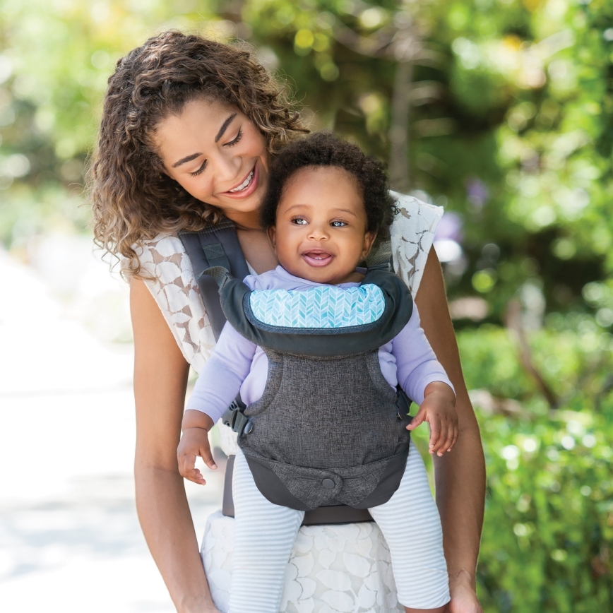 Infantino - Baby carrier FLIP ADVANCED 4in1 dark grey