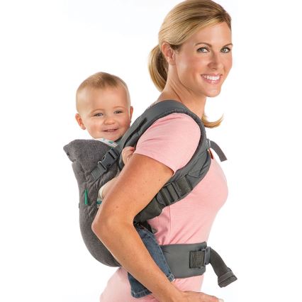 Infantino - Baby carrier FLIP ADVANCED 4in1 dark grey
