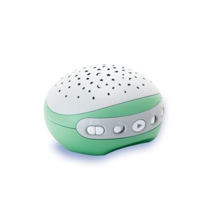 Infantino - Baby crib mobile with melody 3in1 3xAA green