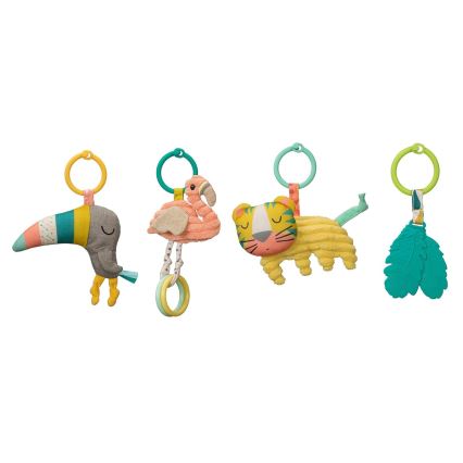 Infantino - Children's blanket for playing with a trapeze 4in1 Zoo