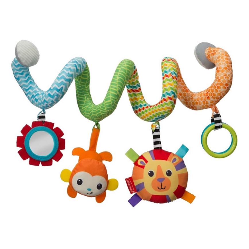 Infantino - Children's hanging spiral jungle