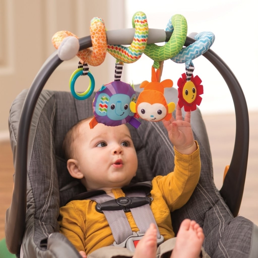 Infantino - Children's hanging spiral jungle