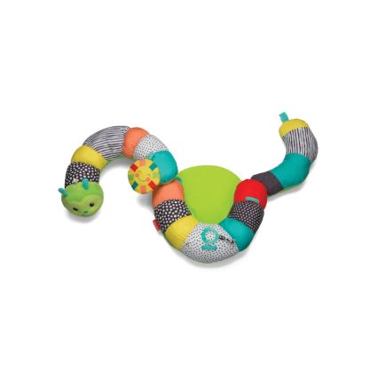 Infantino - Children's tummy time pillow 2in1 caterpillar