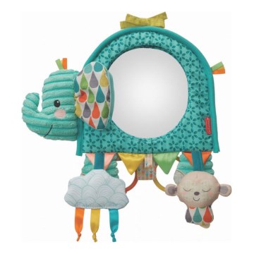 Infantino - Hanging toy with activities and mirror elephant