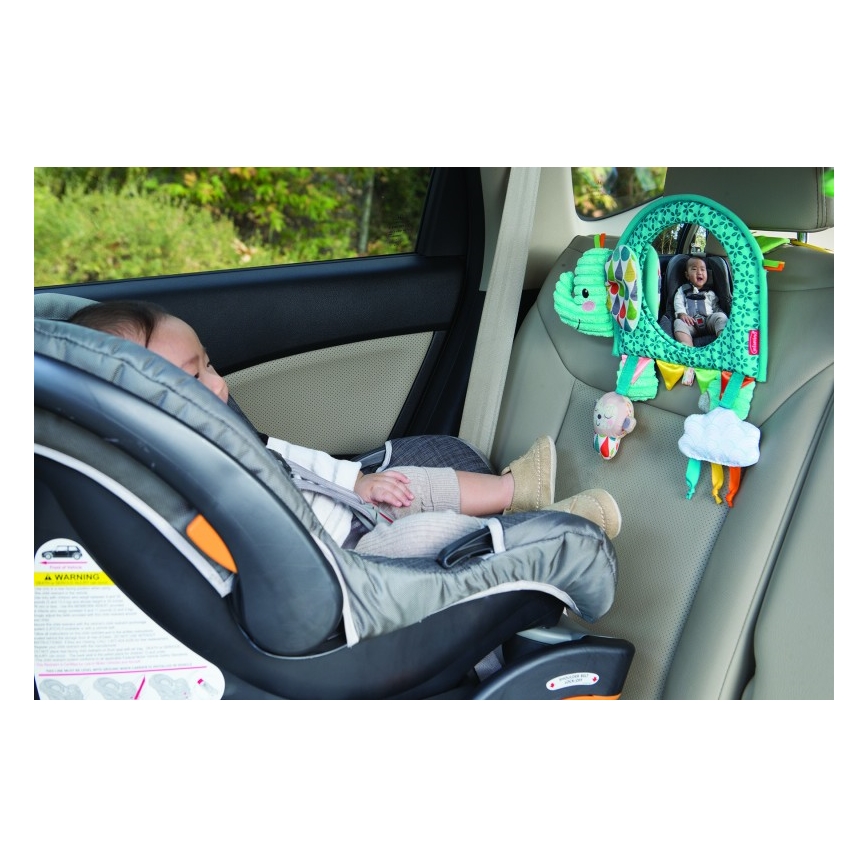 Infantino - Hanging toy with activities and mirror elephant
