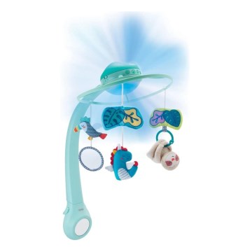 Infantino - Musical crib mobile with projection 3in1 Dream Buddies 3xAAA