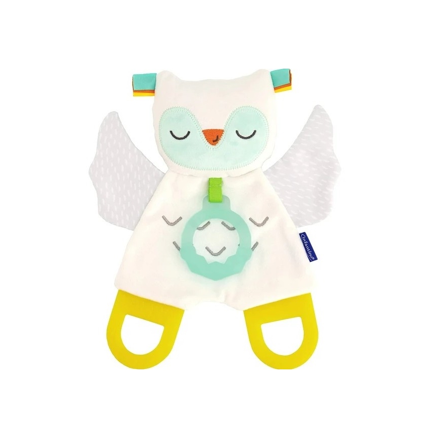 Infantino - Night lamp with a glowing snuggle toy Owl