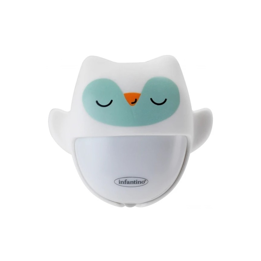 Infantino - Night lamp with a glowing snuggle toy Owl