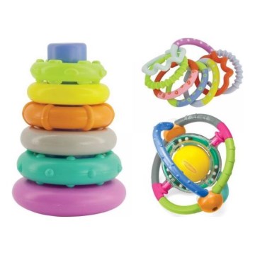 Infantino - Toy set BOX OF CHEER