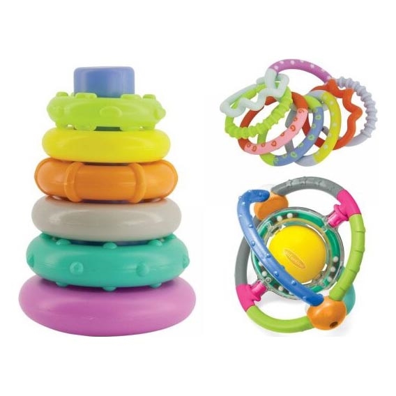 Infantino - Toy set BOX OF CHEER