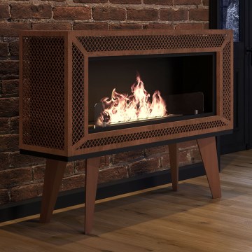 InFire - BIO fireplace 100x47 cm 3kW industrial