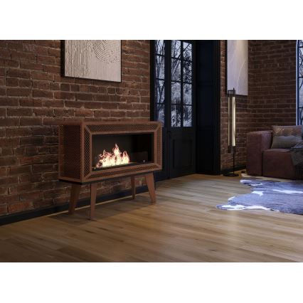 InFire - BIO fireplace 100x47 cm 3kW industrial