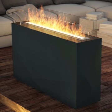 InFire - BIO fireplace 110x65 cm 3,5kW black