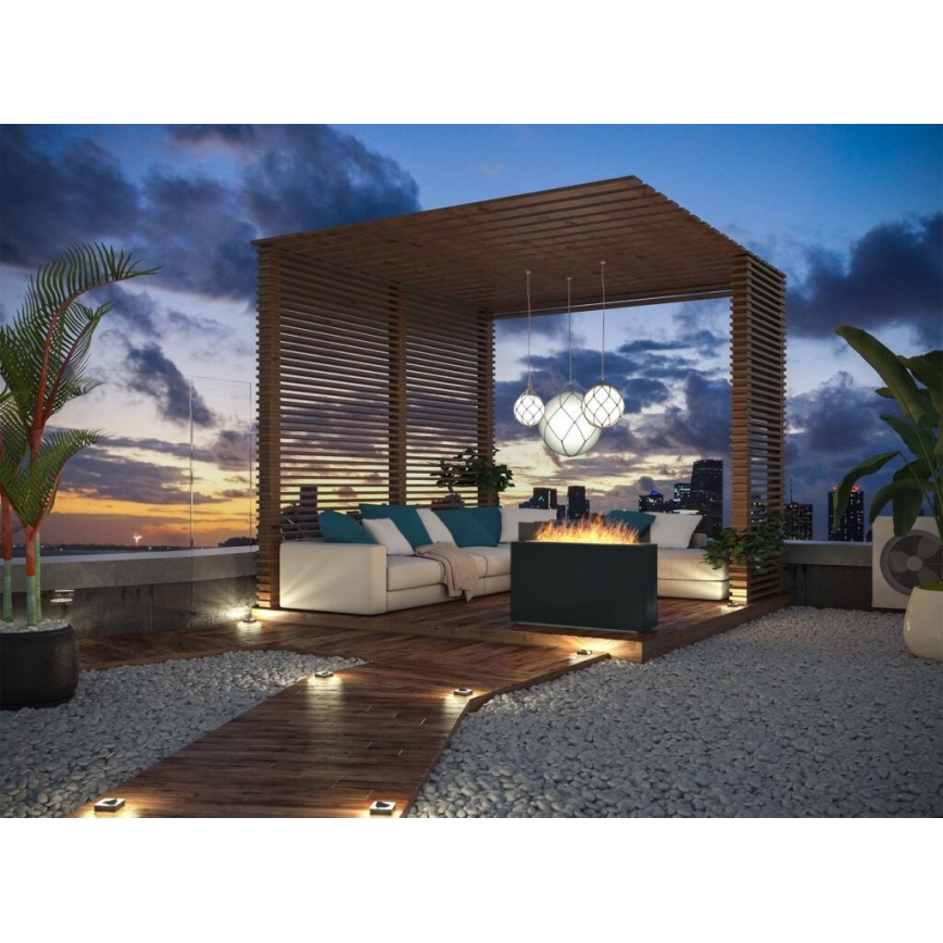 InFire - BIO fireplace 110x65 cm 3,5kW black