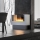 InFire - BIO fireplace 110x75 cm 3kW bifacial