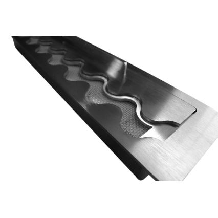 InFire - BIO fireplace 110x75 cm 3kW bifacial