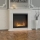 InFire - BIO fireplace 115x100 cm 3kW white