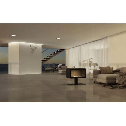 InFire - BIO fireplace 82,5x74,3 cm 3kW black