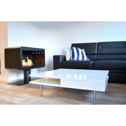 InFire - BIO fireplace 82,5x74,3 cm 3kW black