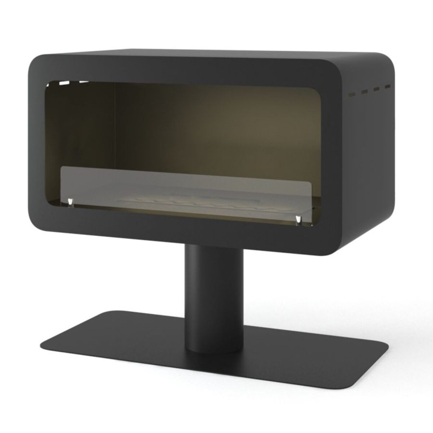 InFire - BIO fireplace 82,5x74,3 cm 3kW black