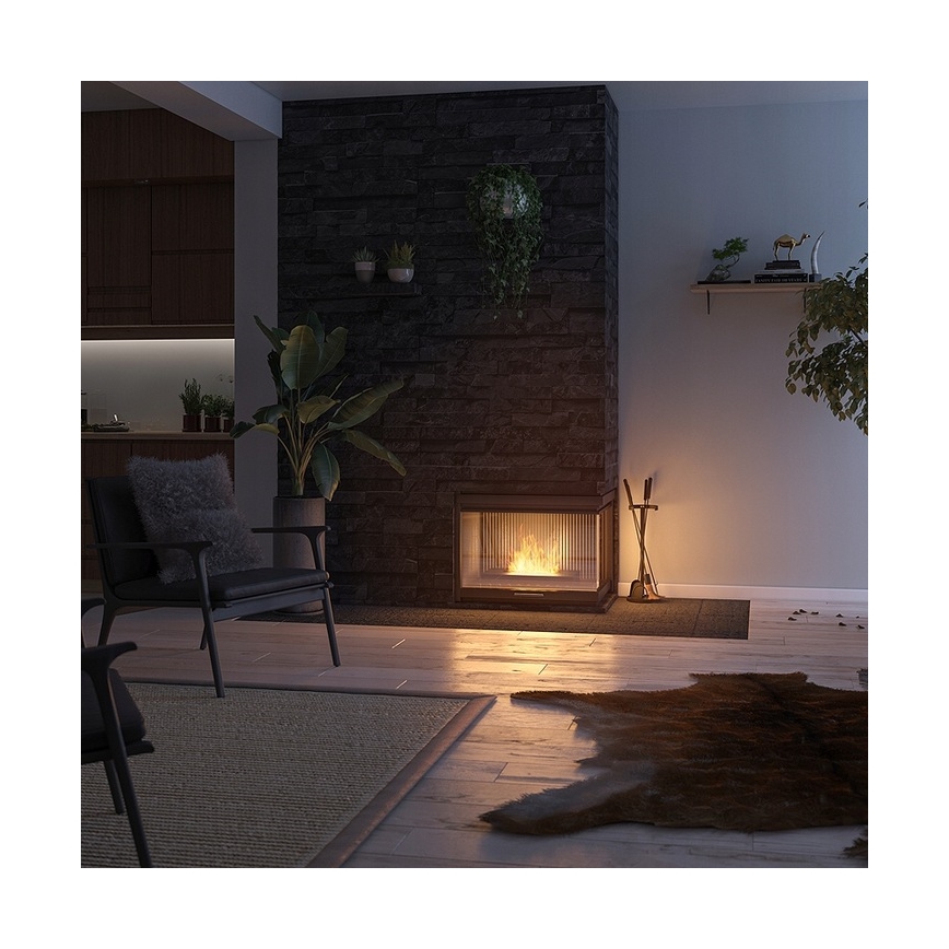 InFire - BIO fireplace 8x50 cm 3kW black