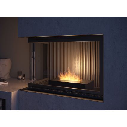 InFire - BIO fireplace 8x50 cm 3kW black