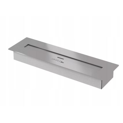 InFire - BIO fireplace 8x60 cm 3kW black