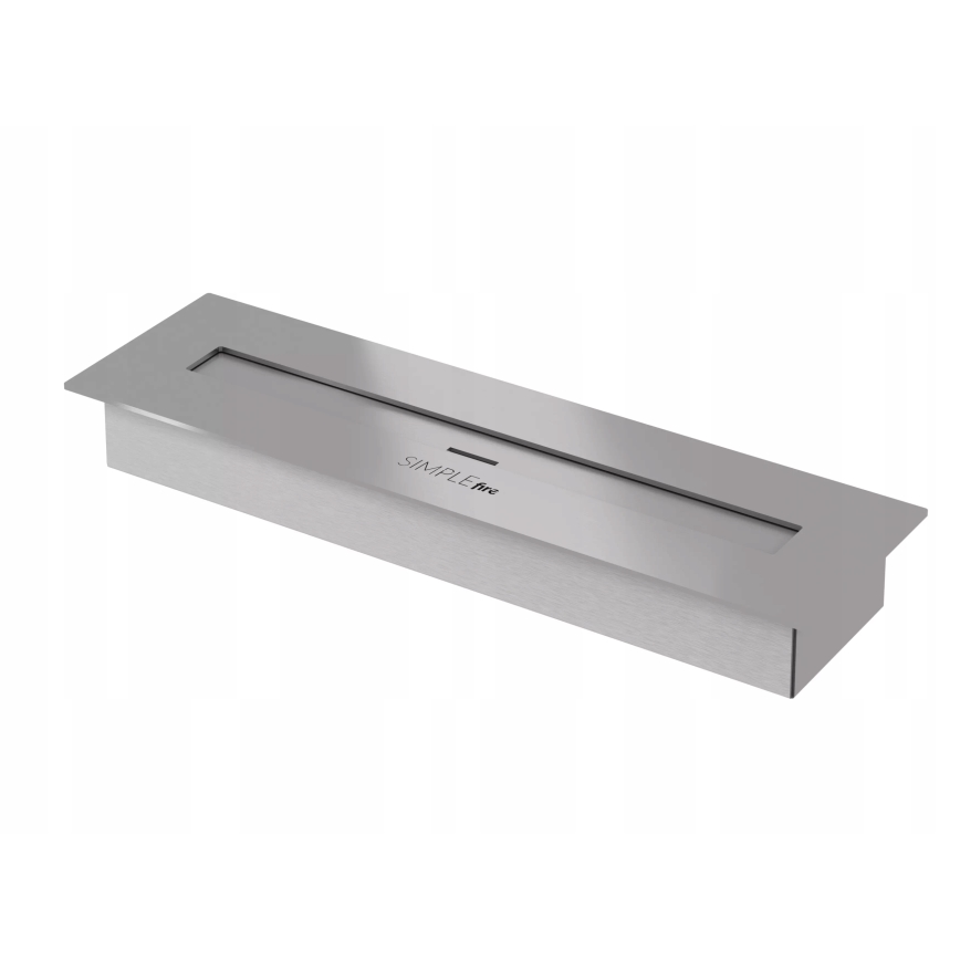 InFire - BIO fireplace 8x60 cm 3kW black