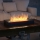 InFire - BIO fireplace 8x60 cm 3kW black